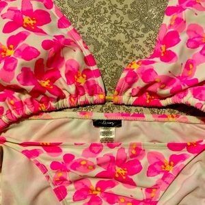 Old Navy Pink & White Bikini